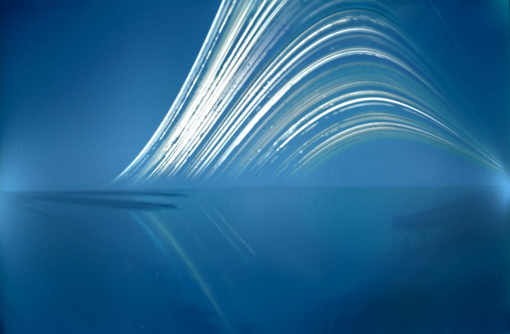 Long Beach Island sun tracks