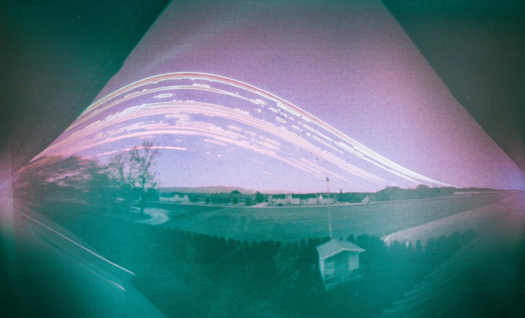 Startrails from our own star