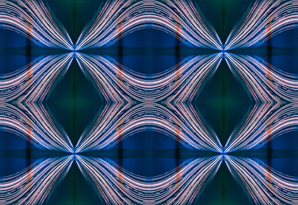 Mirrored Solarigraph Pattern