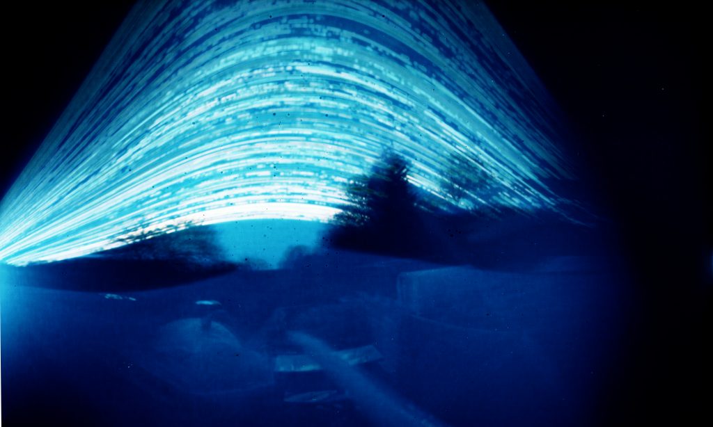 Thomas' House. In the middle of the street.