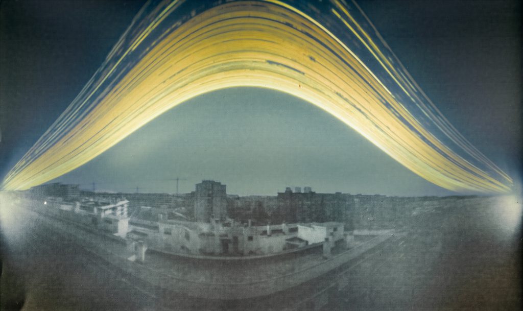 Over the changing horizon of Málaga - seen from La Paz